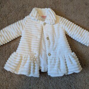 Juicy Couture Kids White Girls Coat